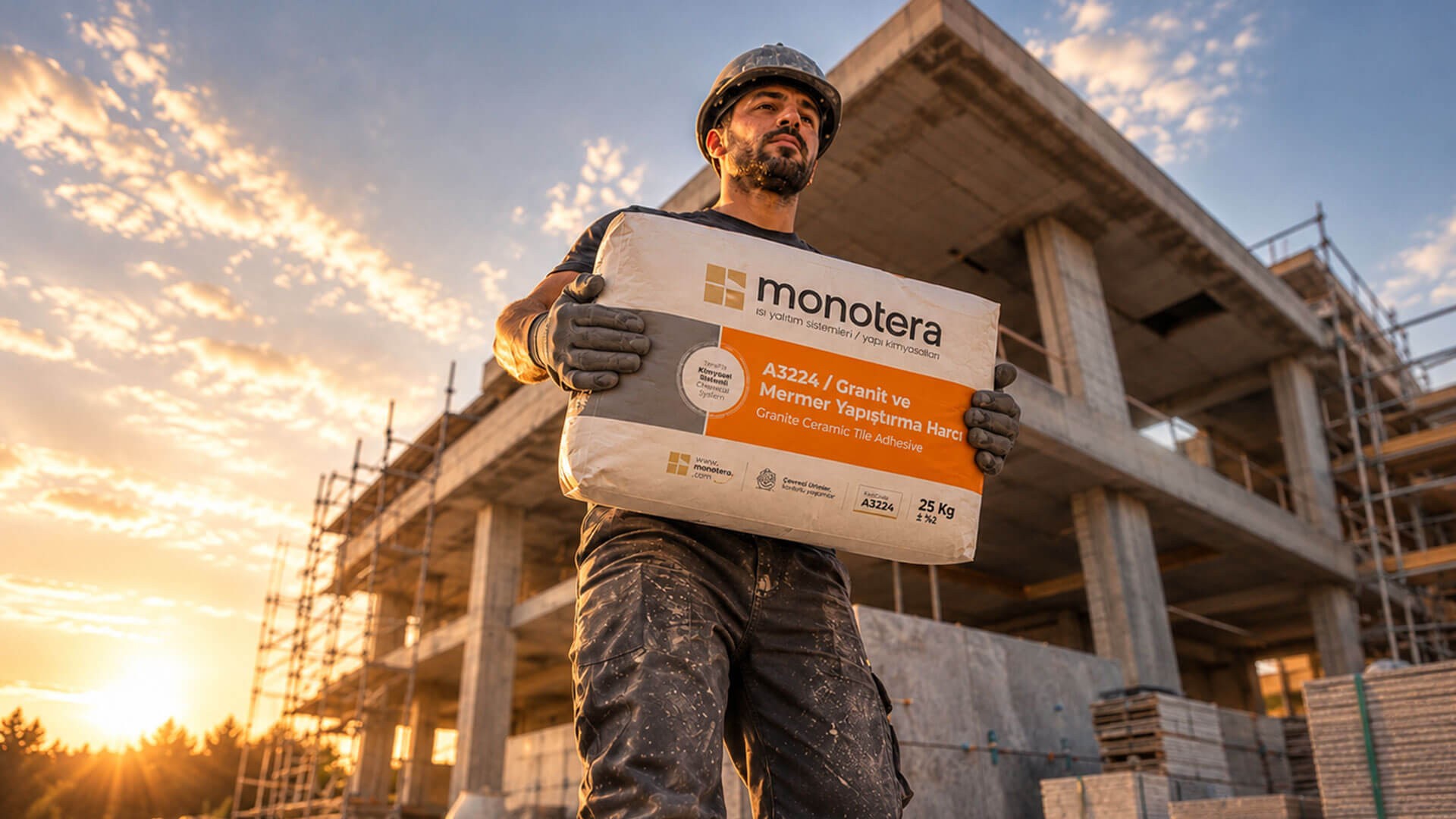 Monotera Isı Yalıtım Sistemleri ve Yapı Kimyasalları | EPS Isı Yalıtım Levhaları, Isı Yalıtım Levhası Yapıştırma ve Sıva Harçları, Dekoratif Mineral Kaplamalar (B3113 Çizgi Doku, B3112), Seramik ve Fayans Yapıştırma Harcı (A3214), Granit ve Mermer Yapıştırma Harçları (A3226, A3224), Çimento Esaslı Derz Dolgu (A3234), Brüt Beton Astarı ve Yardımcı Yapı Kimyasalları Üretimi Gerçekleştiren Güvenilir Marka | Isı Yalıtım Levhaları, Yapıştırma ve Sıva Harçları, Dekoratif Mineral Kaplamalar, Seramik ve Granit Yapıştırıcıları, Derz Dolgu Malzemeleri ile Yapı Kimyasalları Üretiminde Güvenilir Marka