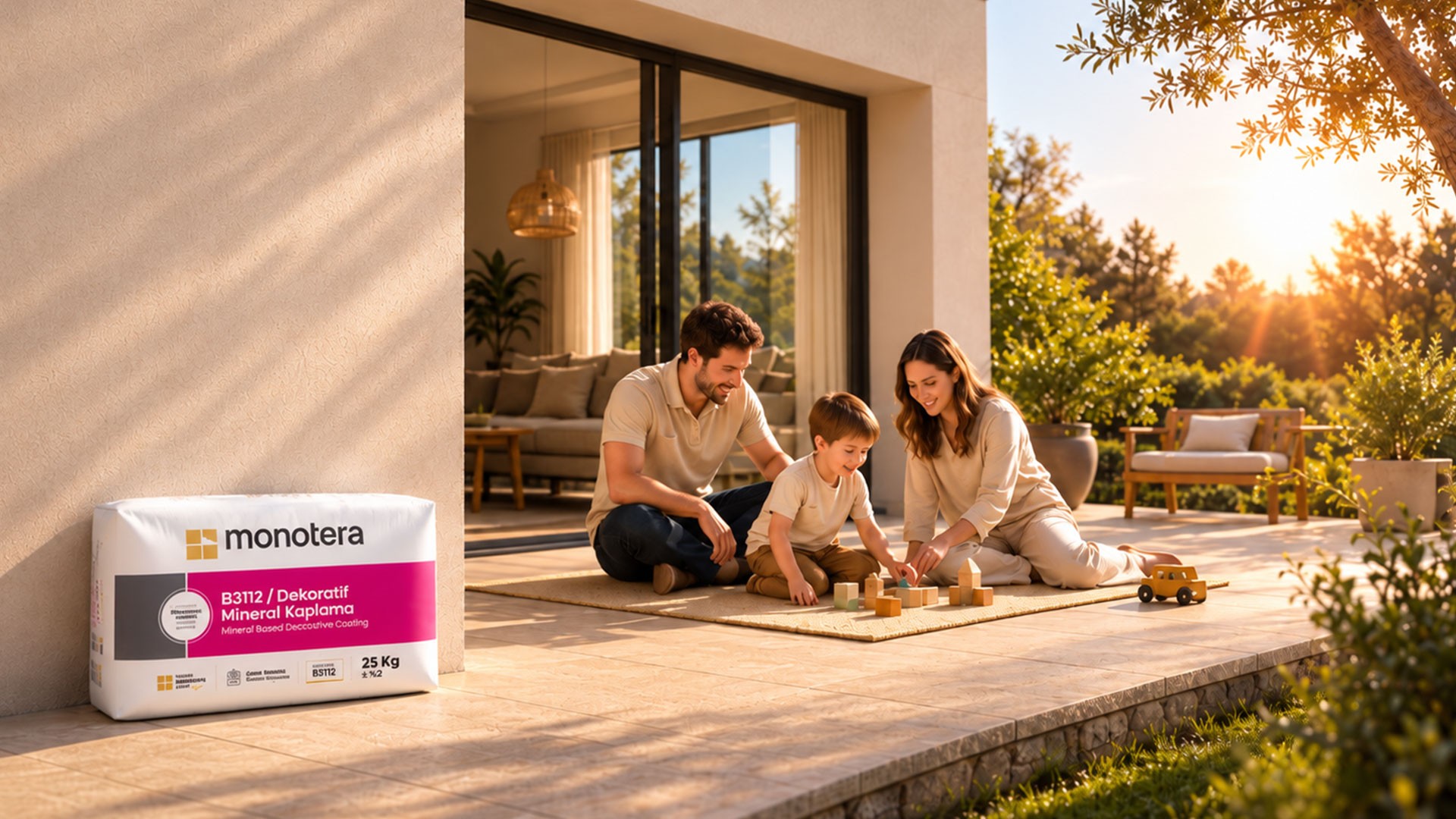 Monotera Isı Yalıtım Sistemleri ve Yapı Kimyasalları | EPS Isı Yalıtım Levhaları, Isı Yalıtım Levhası Yapıştırma ve Sıva Harçları, Dekoratif Mineral Kaplamalar (B3113 Çizgi Doku, B3112), Seramik ve Fayans Yapıştırma Harcı (A3214), Granit ve Mermer Yapıştırma Harçları (A3226, A3224), Çimento Esaslı Derz Dolgu (A3234), Brüt Beton Astarı ve Yardımcı Yapı Kimyasalları Üretimi Gerçekleştiren Güvenilir Marka | Isı Yalıtım Levhaları, Yapıştırma ve Sıva Harçları, Dekoratif Mineral Kaplamalar, Seramik ve Granit Yapıştırıcıları, Derz Dolgu Malzemeleri ile Yapı Kimyasalları Üretiminde Güvenilir Marka